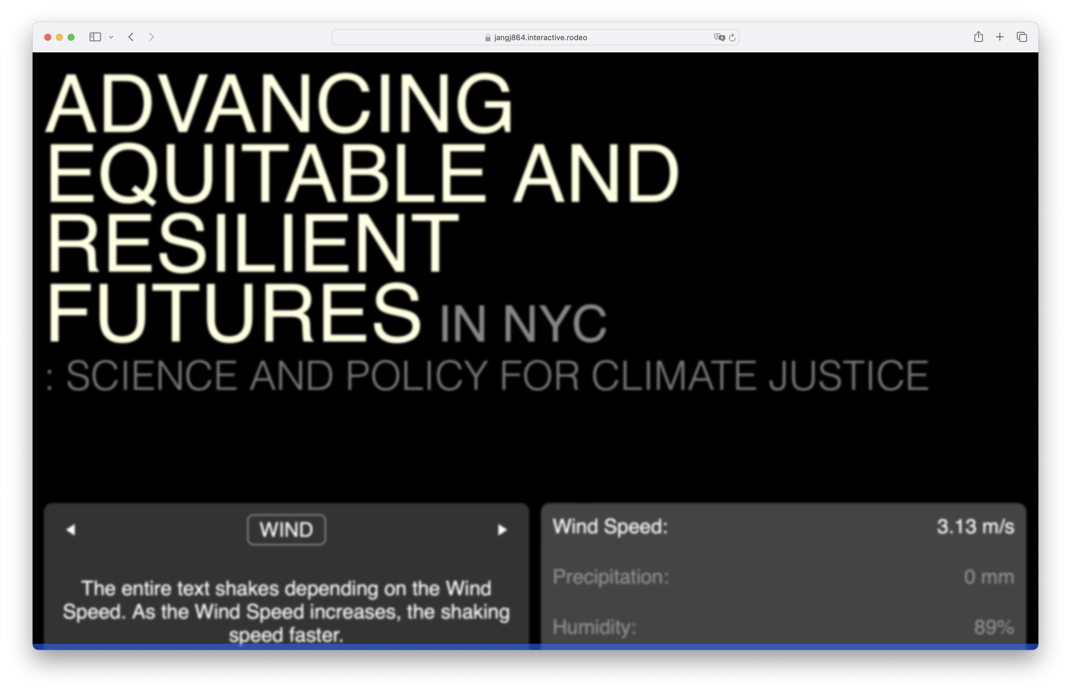 CLIMATE IMPACT VISUALIZER