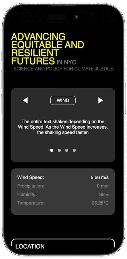 CLIMATE IMPACT VISUALIZER