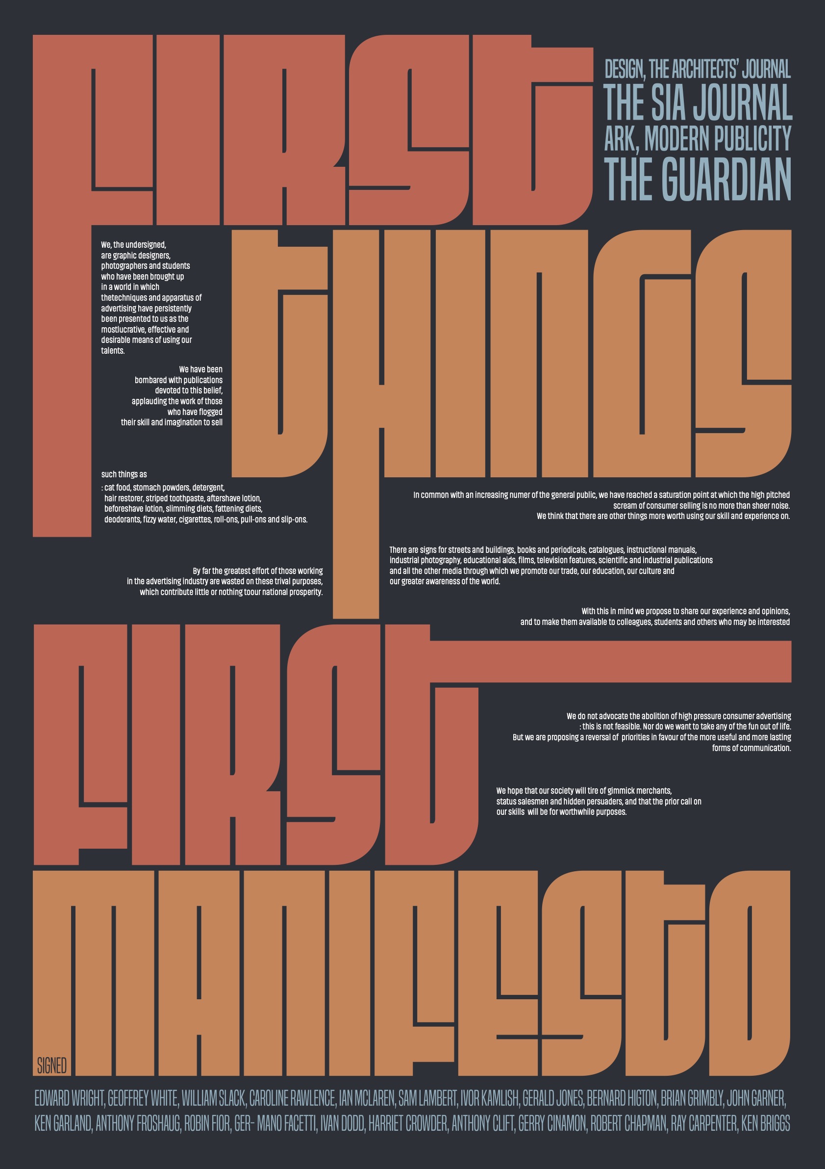 Manifesto Poster